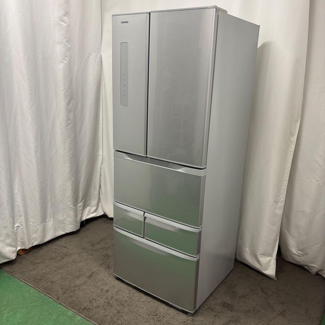 240　東芝　冷蔵庫　500ℓ-600ℓ　ベジータ　観音開き　設置無料　安い‼️