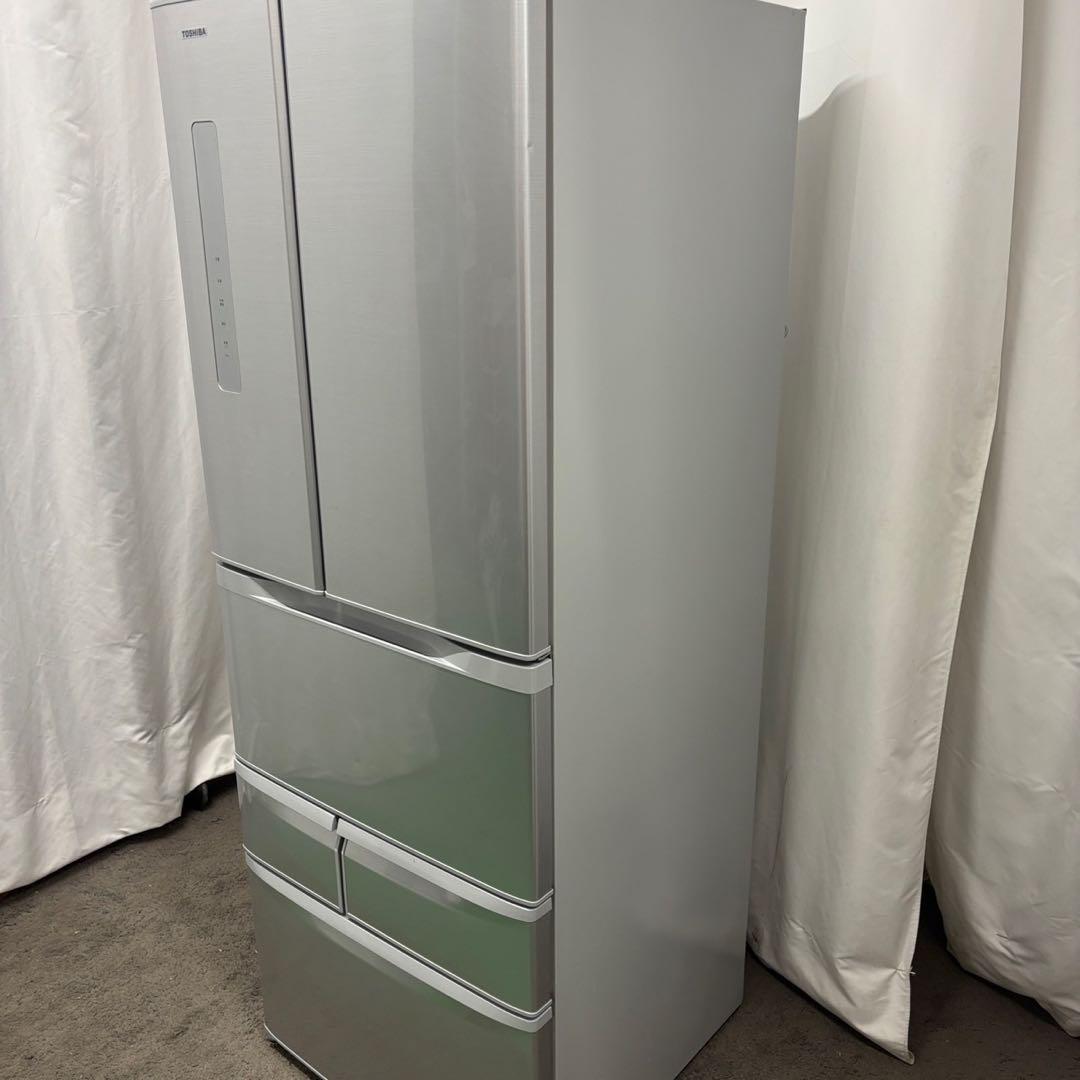 240　東芝　冷蔵庫　500ℓ-600ℓ　ベジータ　観音開き　設置無料　安い‼️
