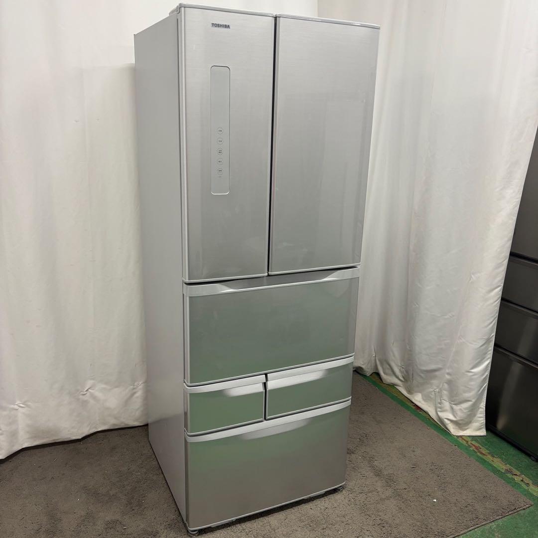 240　東芝　冷蔵庫　500ℓ-600ℓ　ベジータ　観音開き　設置無料　安い‼️