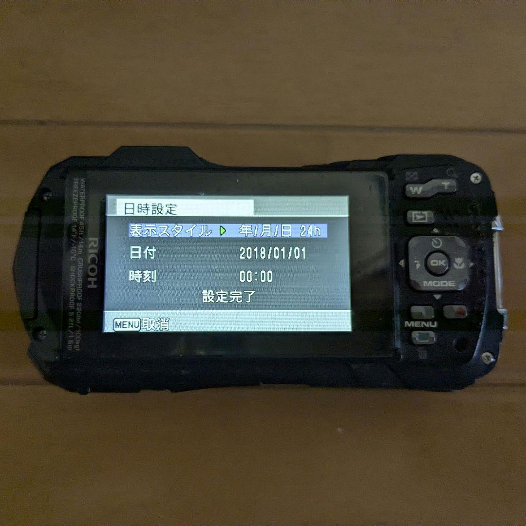 RICOH WG-60 ブラック タフネスデジカメ【動作確認済】