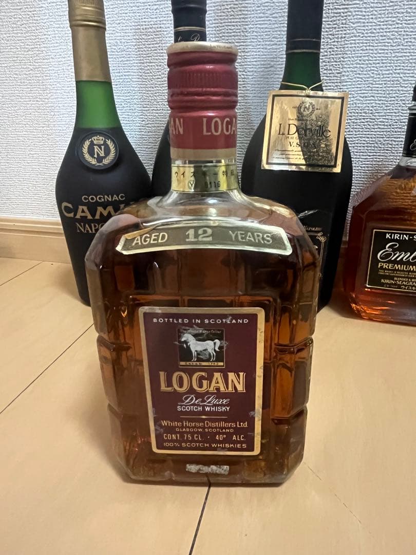 ウイスキー　ブランデー　9本セット