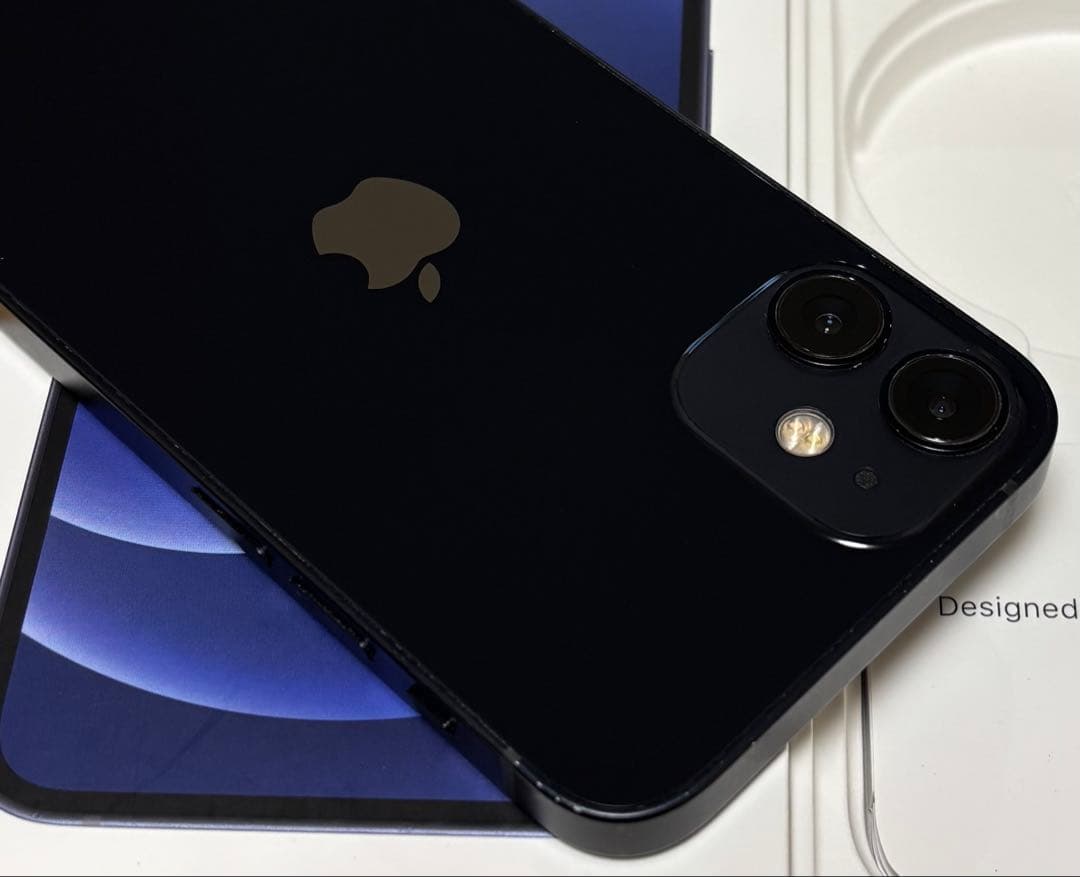 【新品バッテリー】iPhone 12 mini 64GB ブラック　SIMフリー