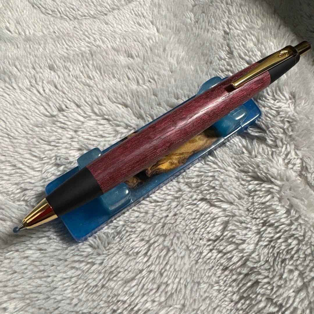 〈新品・未使用品〉野原工芸　パープルハート　スタンダードボールペン