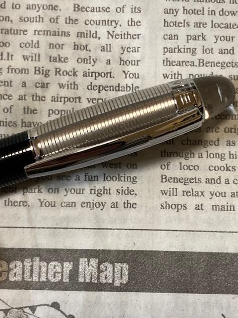 【美品】モンブラン MONTBLANC 万年筆 スターウォーカー ドゥエ