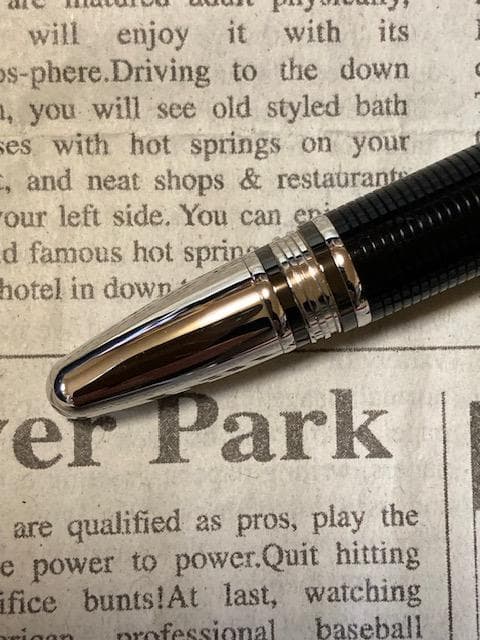 【美品】モンブラン MONTBLANC 万年筆 スターウォーカー ドゥエ