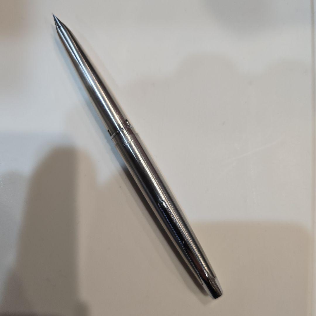 パイロット　シルバー流線型万年筆