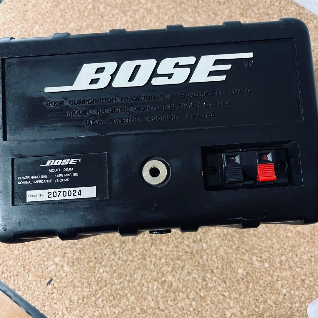 Boseスピーカー101MM黒／2台セット