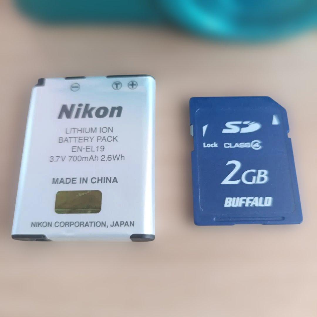 Nikon COOLPIX S6500 青　コンパクトデジタルカメラ