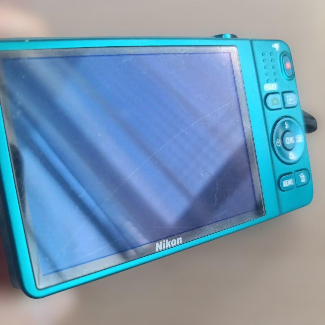 Nikon COOLPIX S6500 青　コンパクトデジタルカメラ
