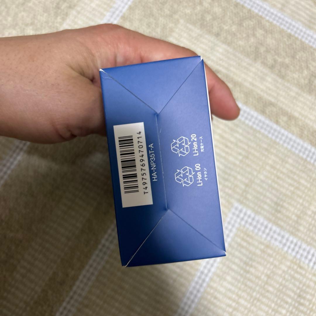 未開封品ビクターイヤホンHA-NP35T ネイビー