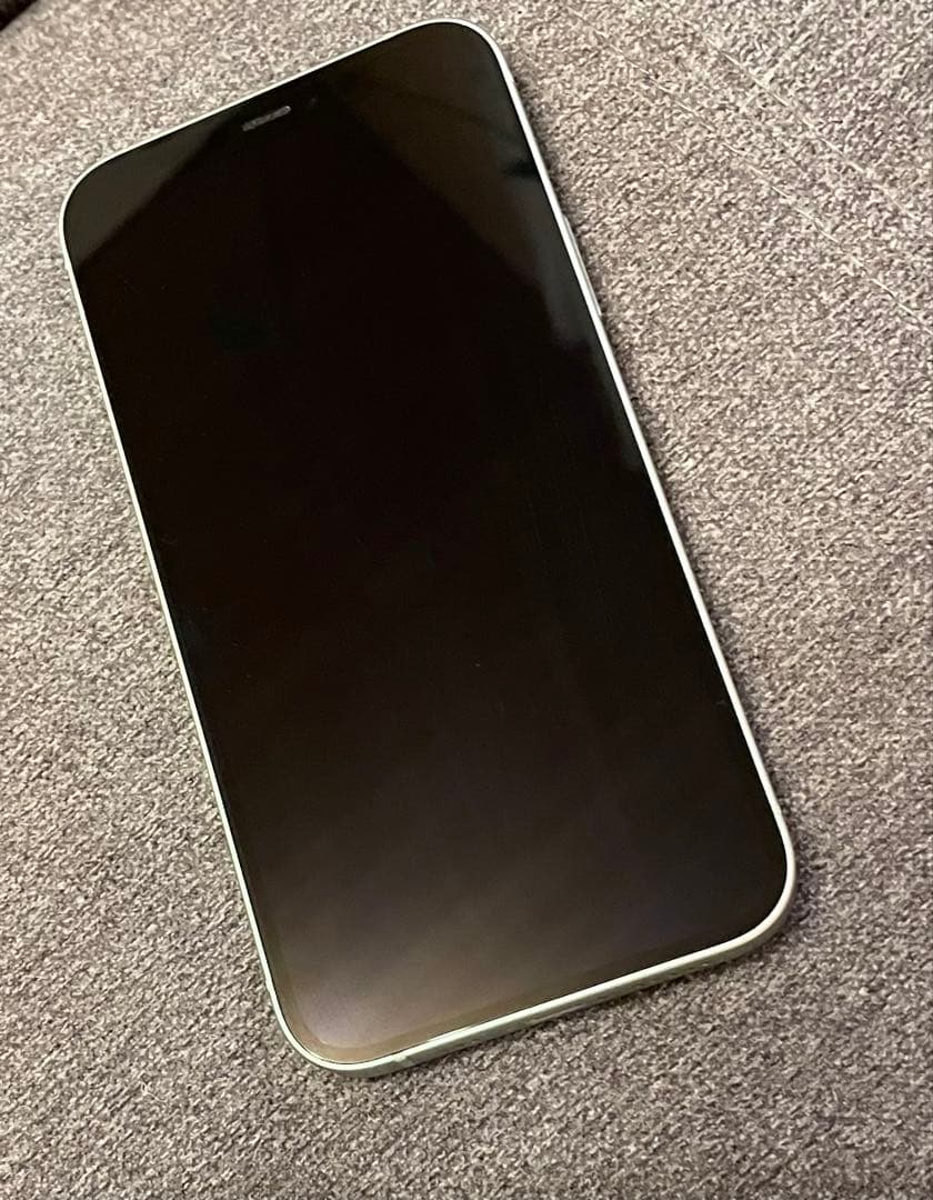 iPhone12 128GB ミントグリーン　本体 バッテリー77% 初期化済み