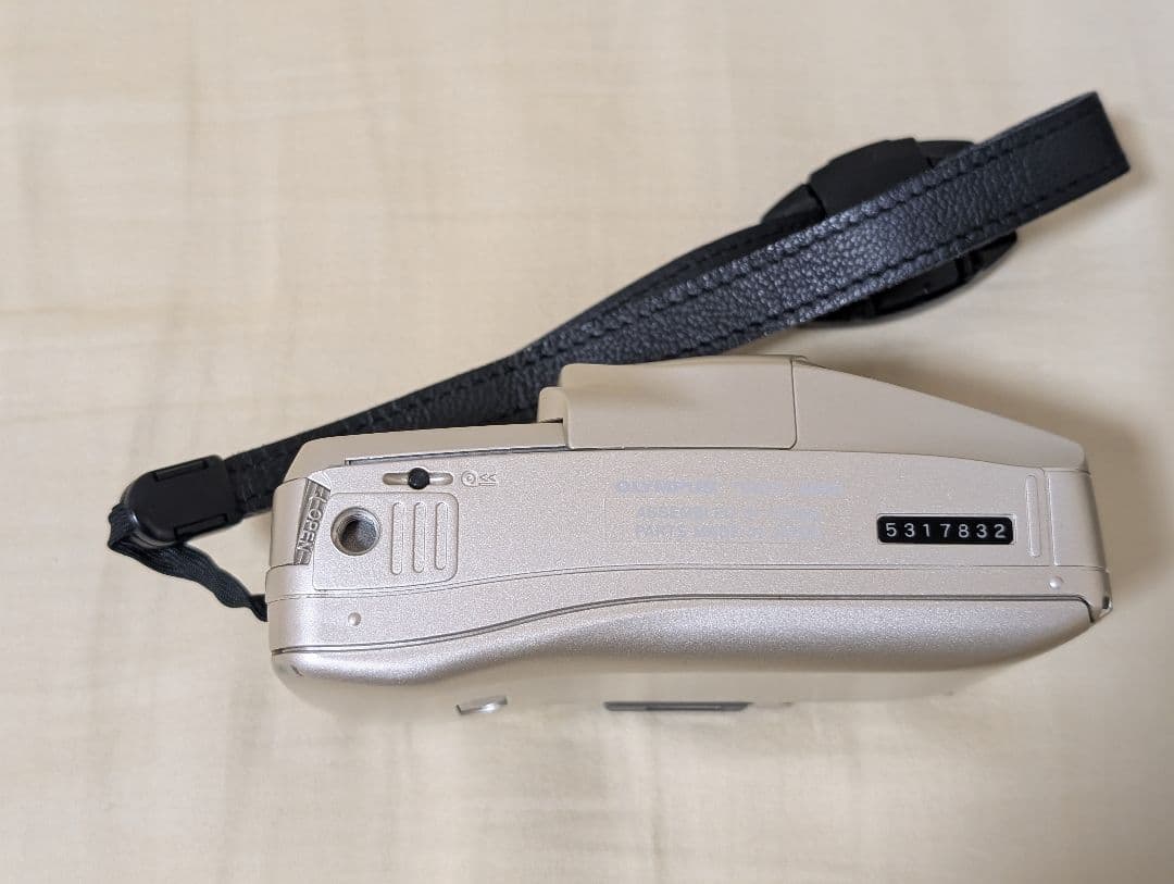 【訳アリ品】オリンパス μ zoom 115 Deluxe 外観美品　リモコン付