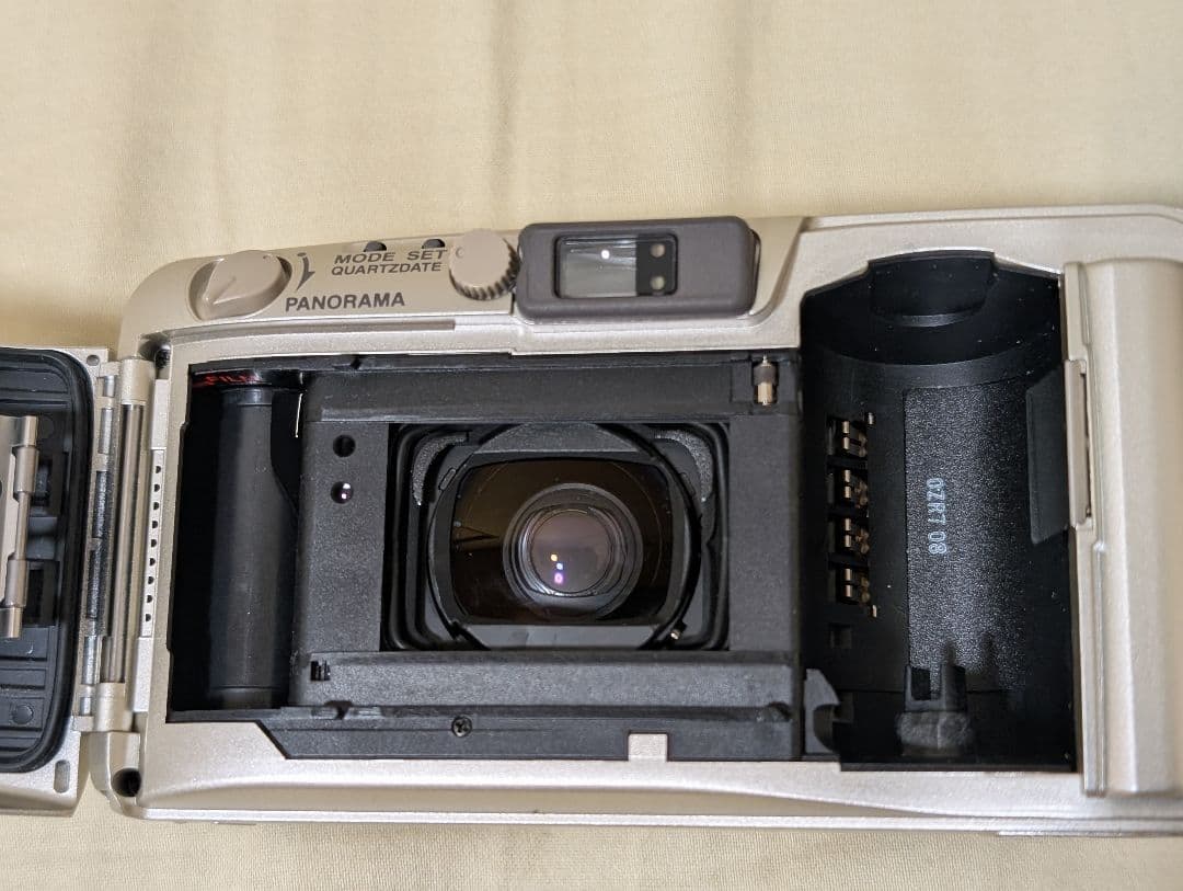 【訳アリ品】オリンパス μ zoom 115 Deluxe 外観美品　リモコン付