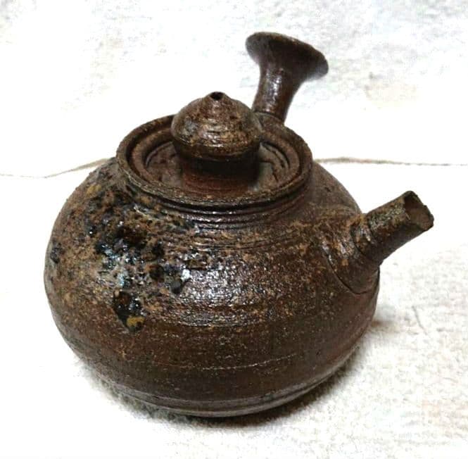 常滑真焼横手急須A489