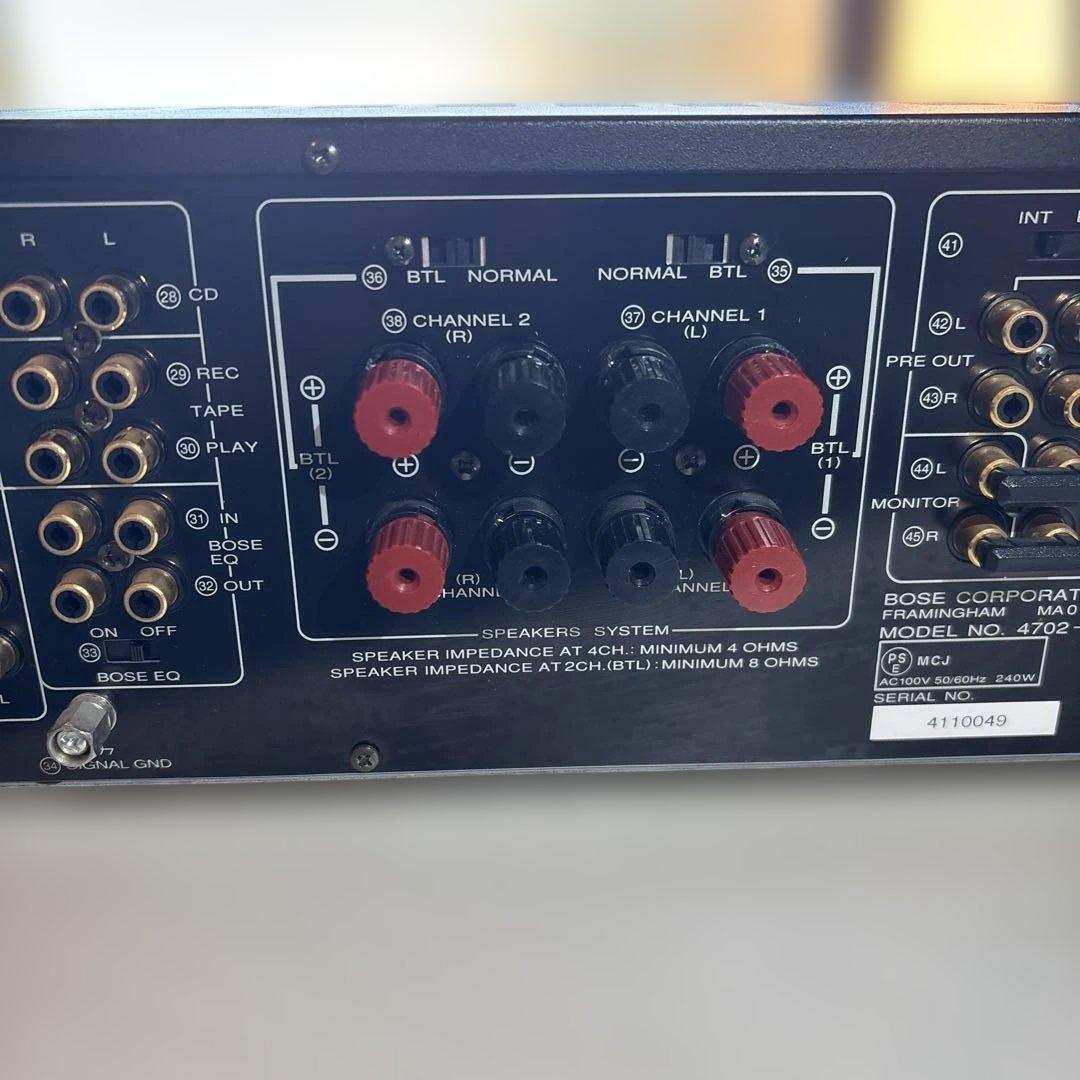 BOSE 4702-III プリメインアンプ ボーズ