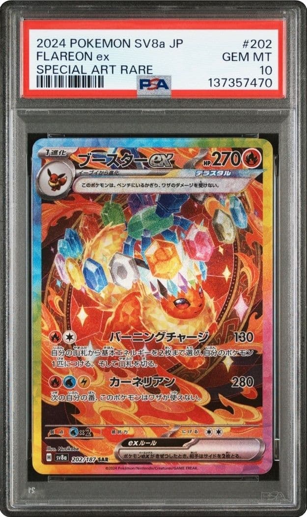 【オールpsa10】テラスタルフェスex ブイズex 9連番