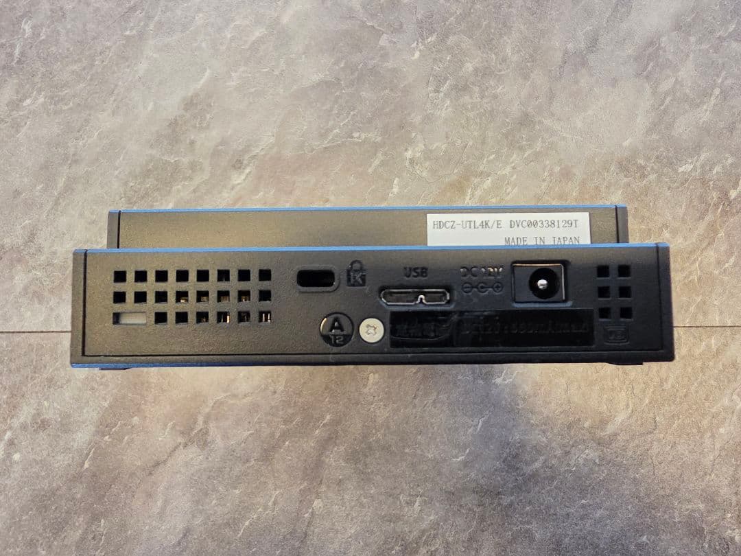 I-O DATA HDCZ-UTL4K/B 外付けHDD 4TB