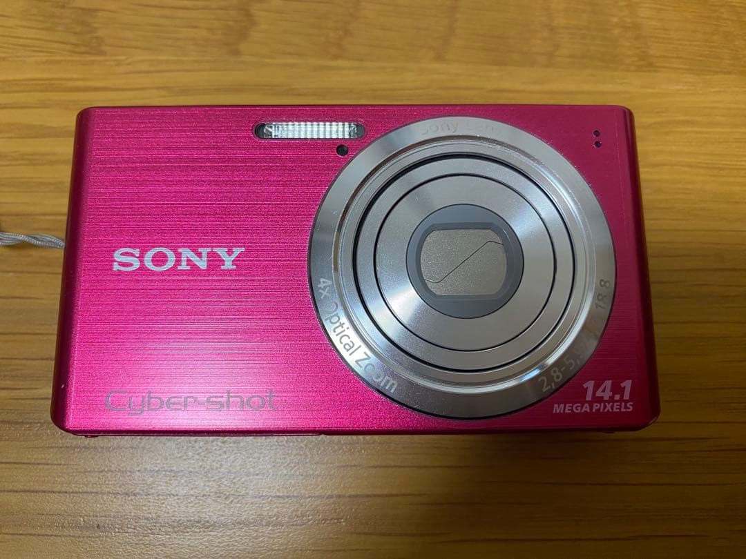 SONY CYBER-SHOT DSC-W610ピンクローズ