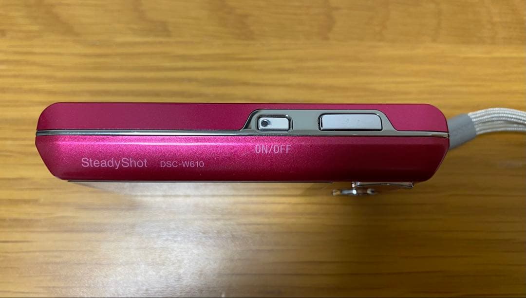 SONY CYBER-SHOT DSC-W610ピンクローズ