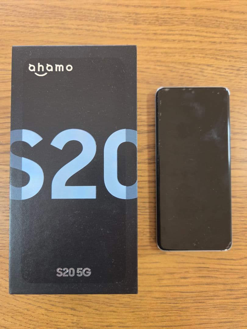 【美品】Galaxy S20 5G クラウドブルー 128GB バッテリー交換済
