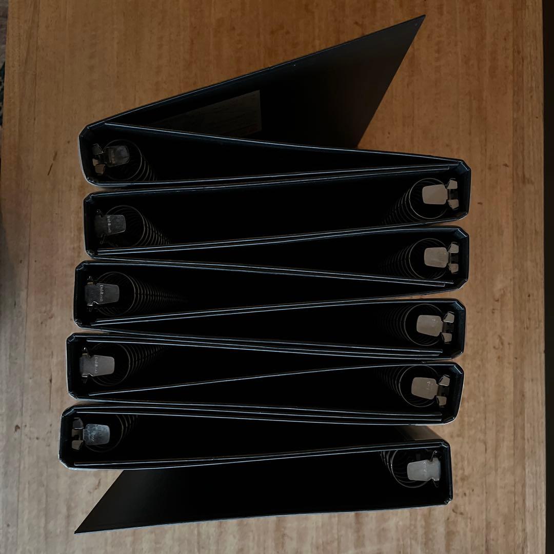 AYUH double lock file B5, 26穴 B&b計15冊