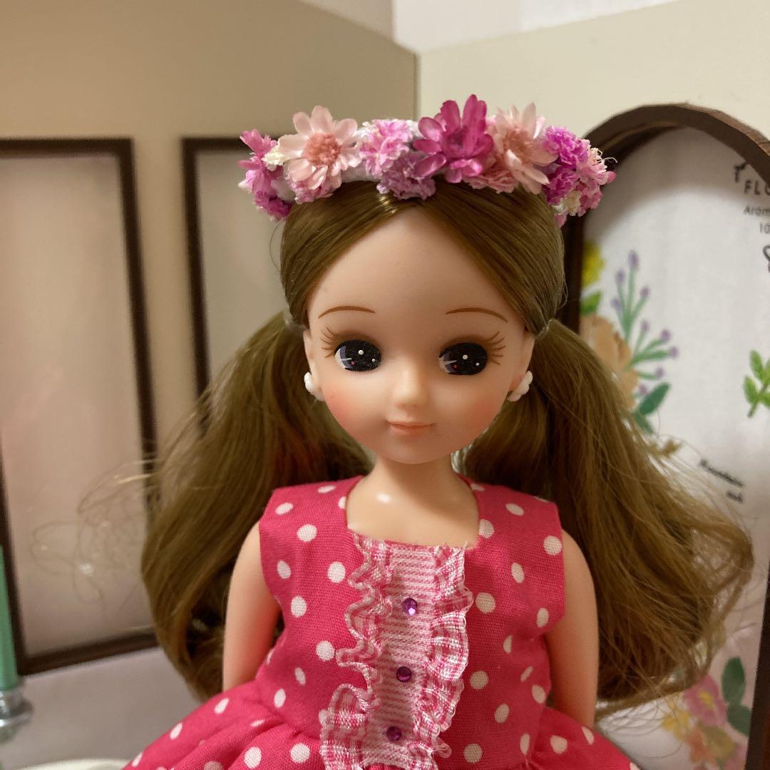 専用　リカちゃん 服 ハンドメイド　花冠付！895番