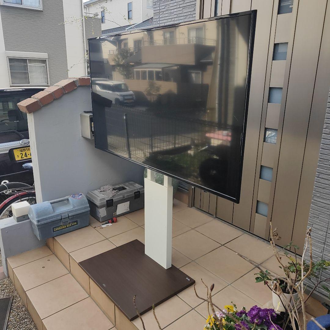 アイリスオーヤマ55型 4K対応 液晶テレビ 55UB10PC W 福岡県より