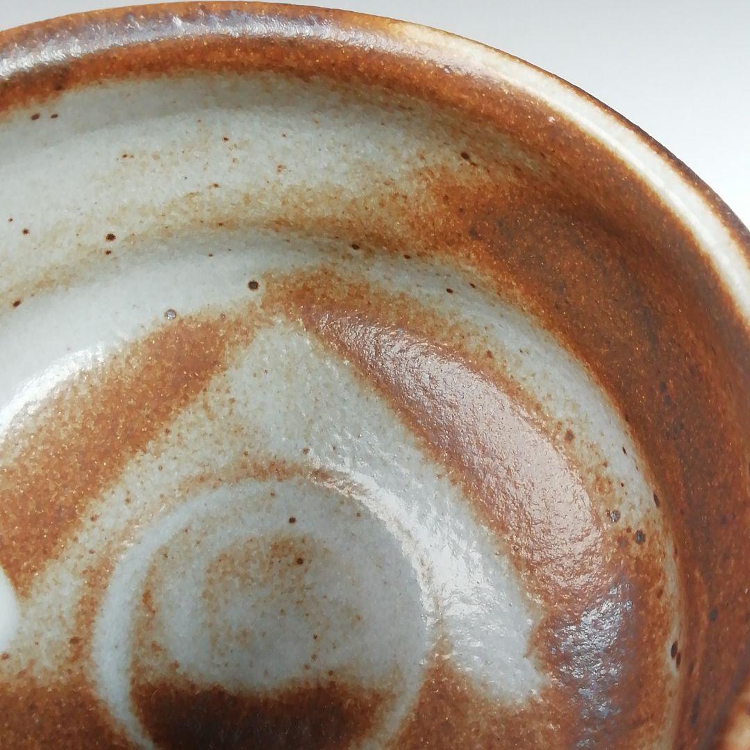 Ｗ３３７　茶碗　『志野手　茶碗』『平安　加藤栄山 作』　共箱　抹茶碗　茶道具