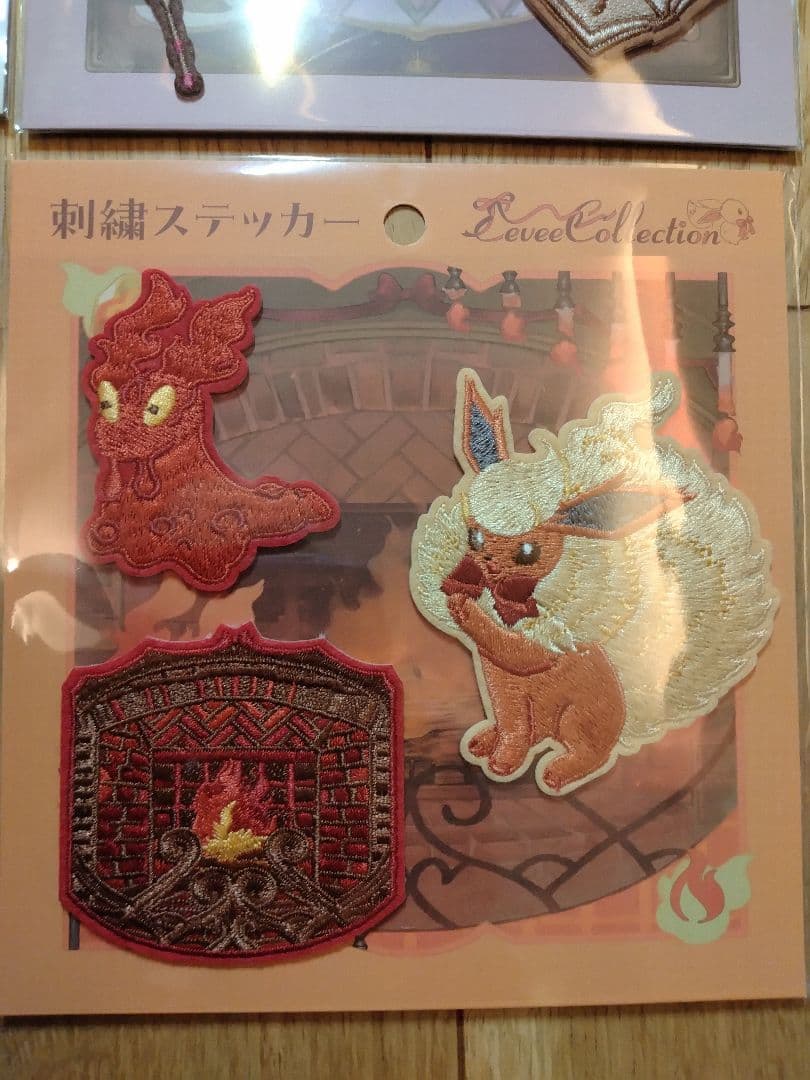 EeveeCollection　刺繍ステッカー