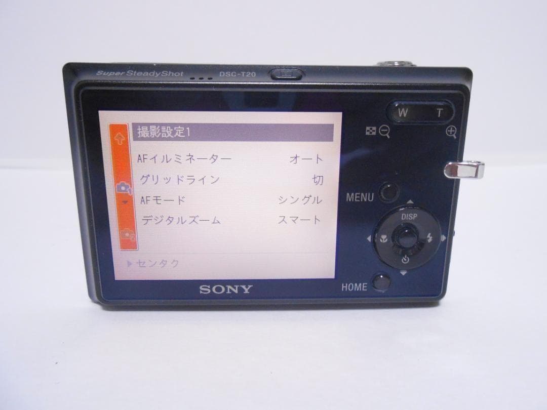 【ほぼ新品・返品保証】SONY Cyber-shot DSC-T20 ブラック