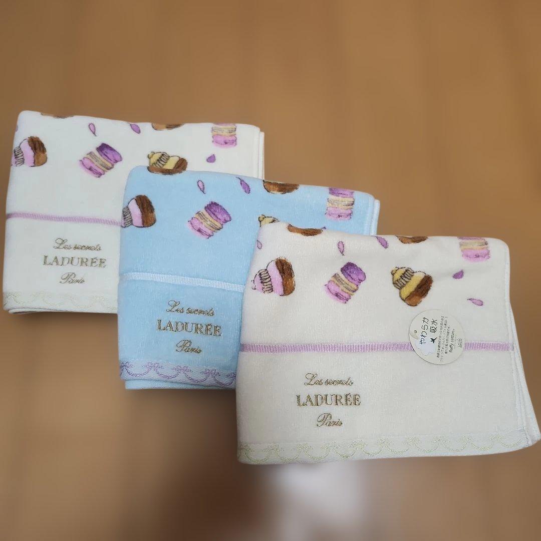Ladurée マカロンデザイン タオルセット