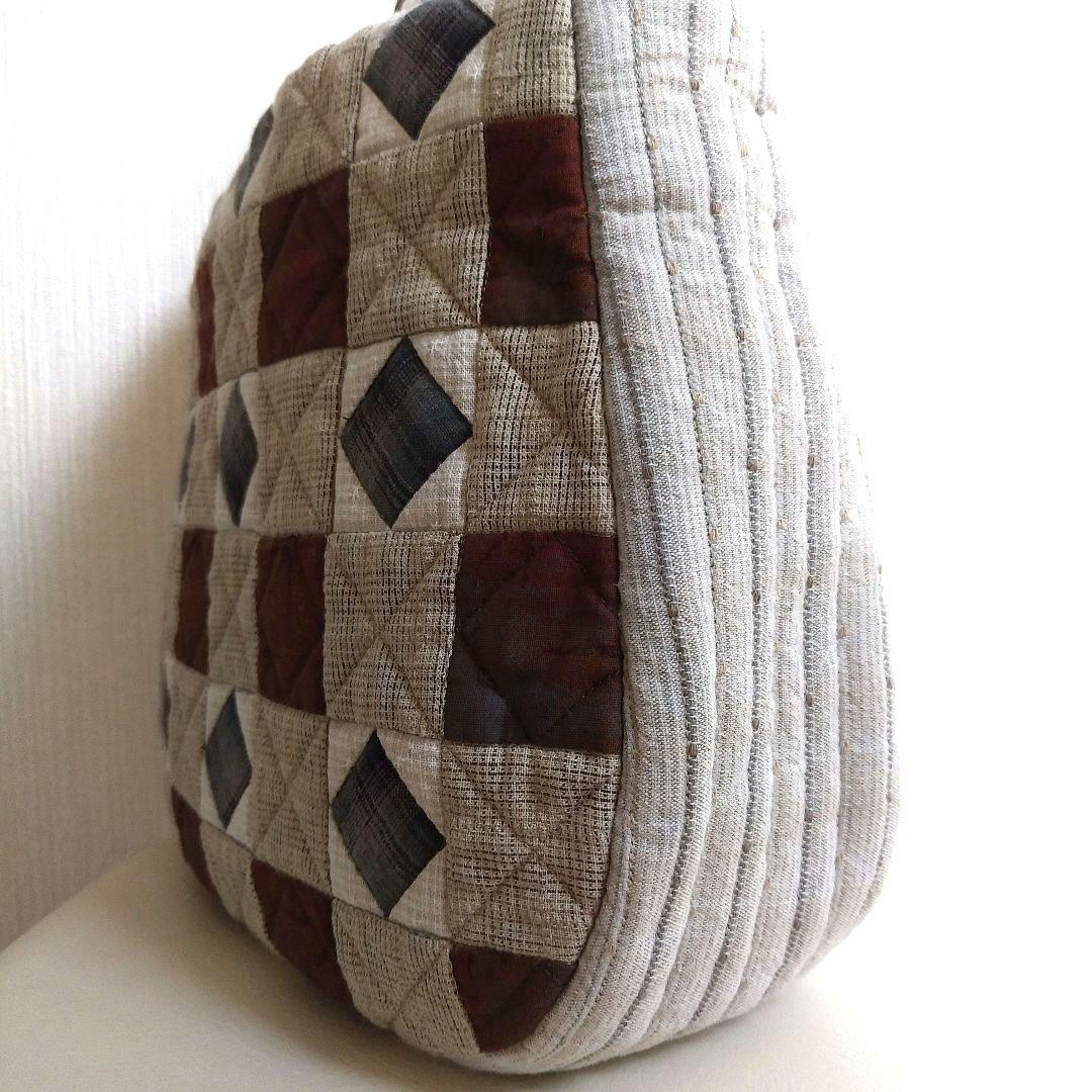 パッチワークキルトのトートバッグ（ハンドメイド）