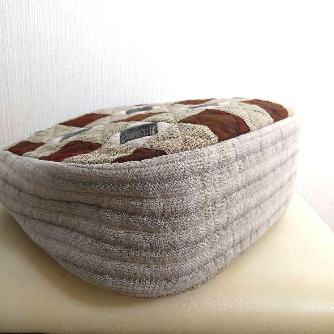 パッチワークキルトのトートバッグ（ハンドメイド）