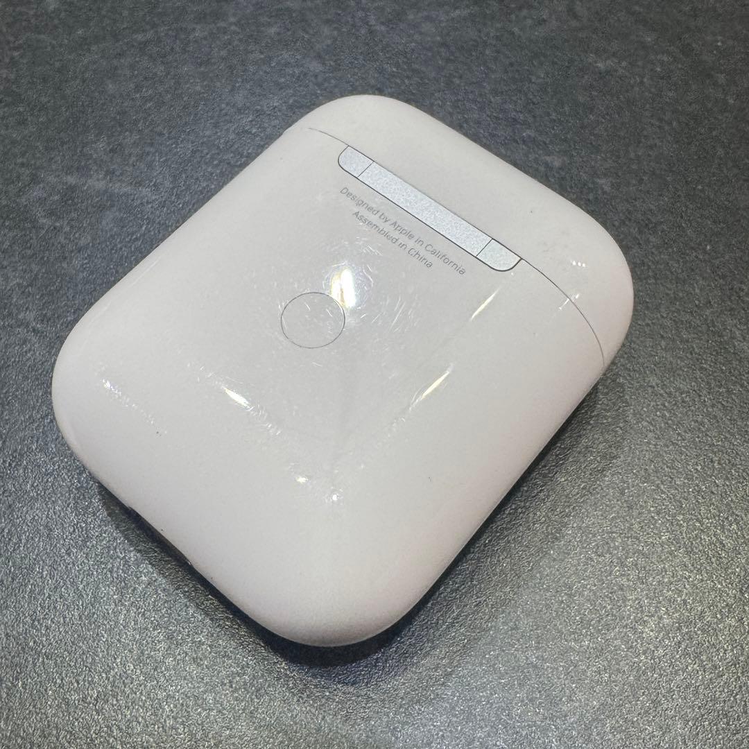 【高級本革ケース付】AirPods 第2世代 フルセット 動作OK A2031