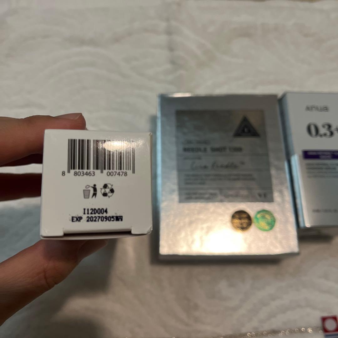 新品　韓国コスメ3点 レチノール リードル