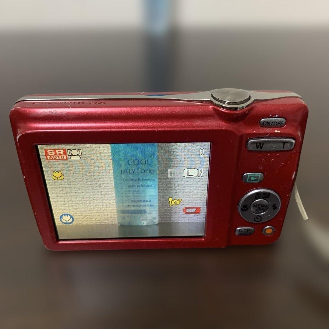 FUJIFILM FinePix JX600 レッド 動作品