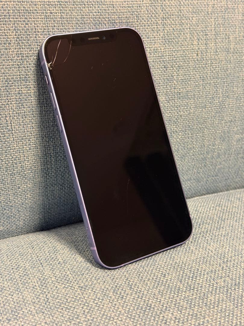 iPhone 12 パープル 本体　64GB SIMロック解除済　送料込み