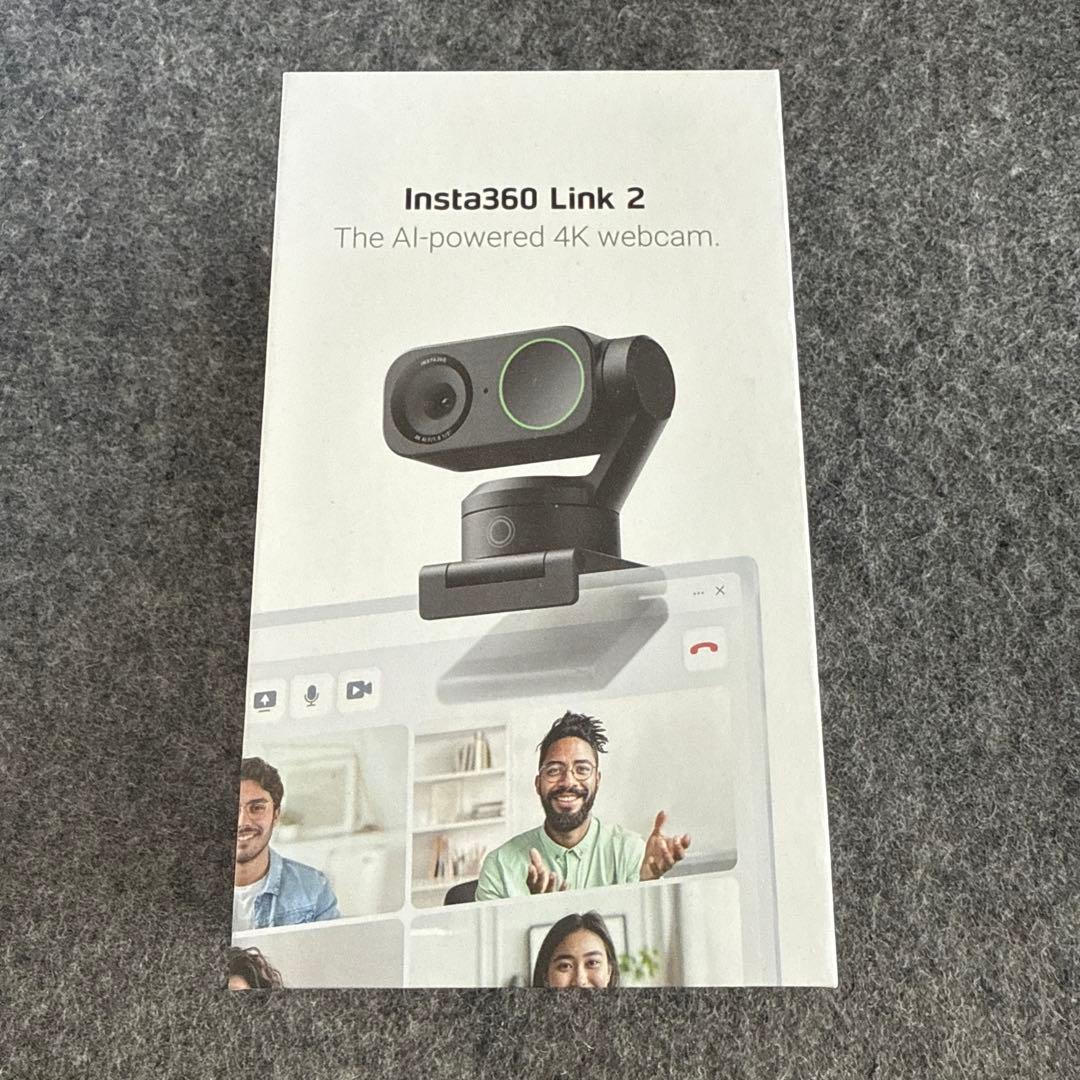 INSTA360 Link 2 ジンバル付き4K ウェブカメラ