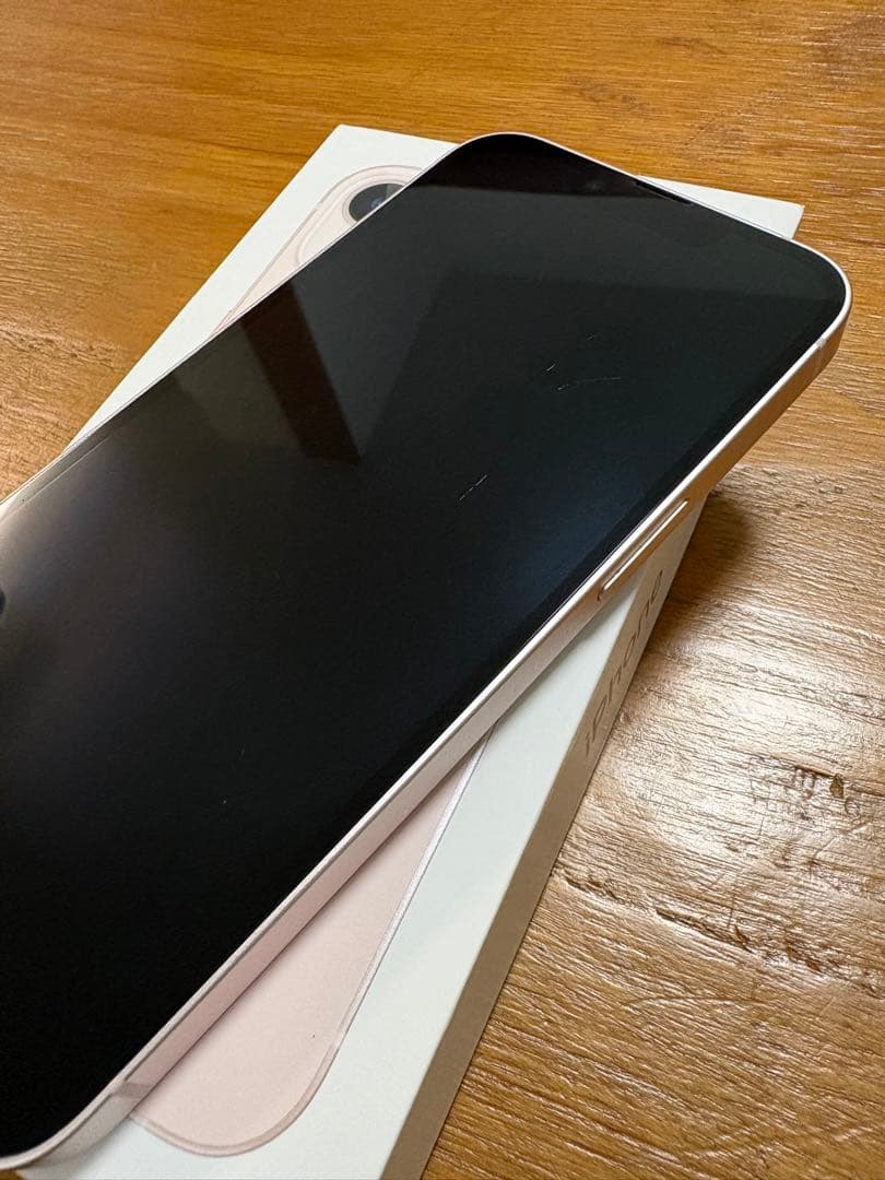 iPhone13本体　128G ピンク　美品