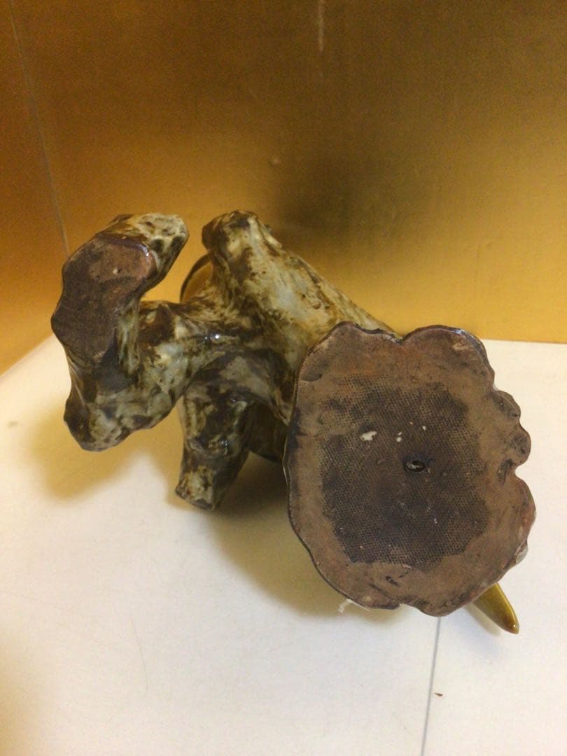 九谷焼 鳥 置物 箱無し