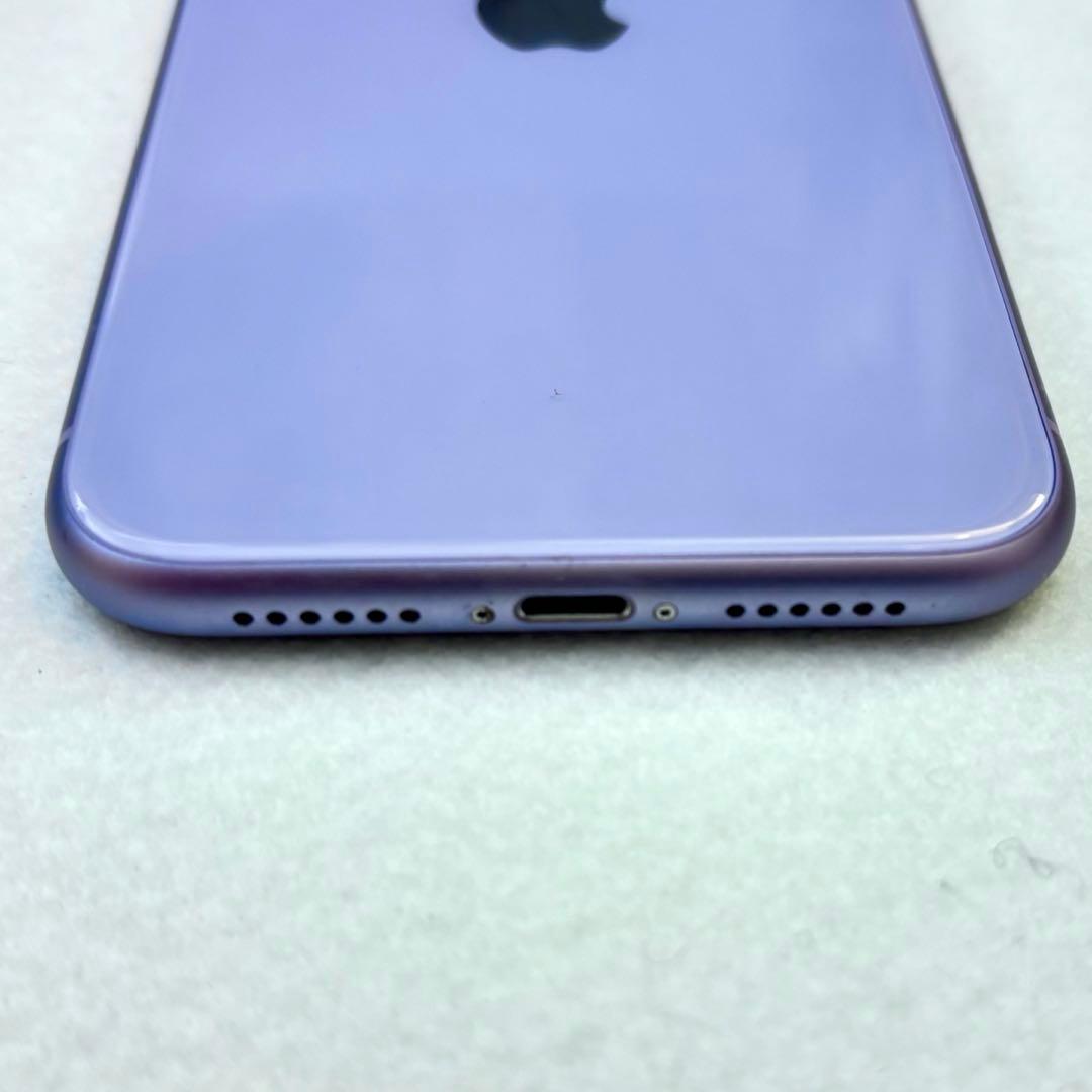 iPhone 11 256GB パープル SIMフリー BT85%目立った傷なし