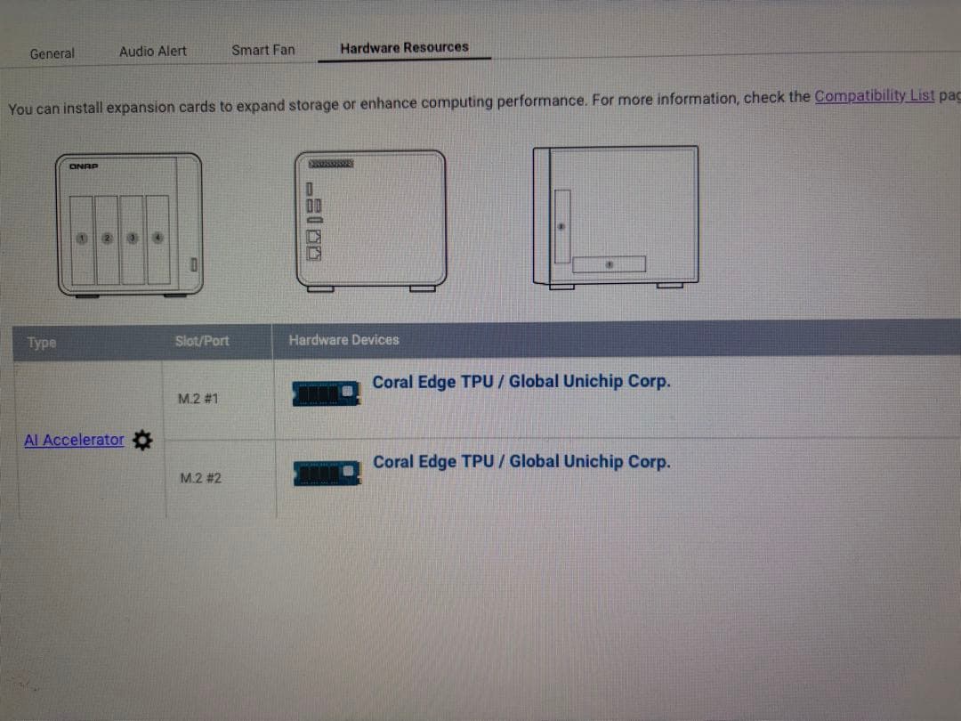 QNAP TS-464 メモリ12GB + Coral TPU×2搭載！