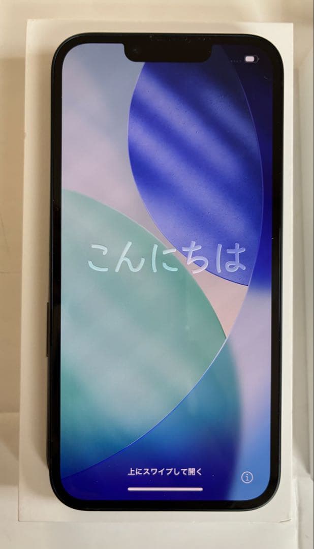 Apple iPhone 14 ブラック 新品イヤフォン・充電コード　95%