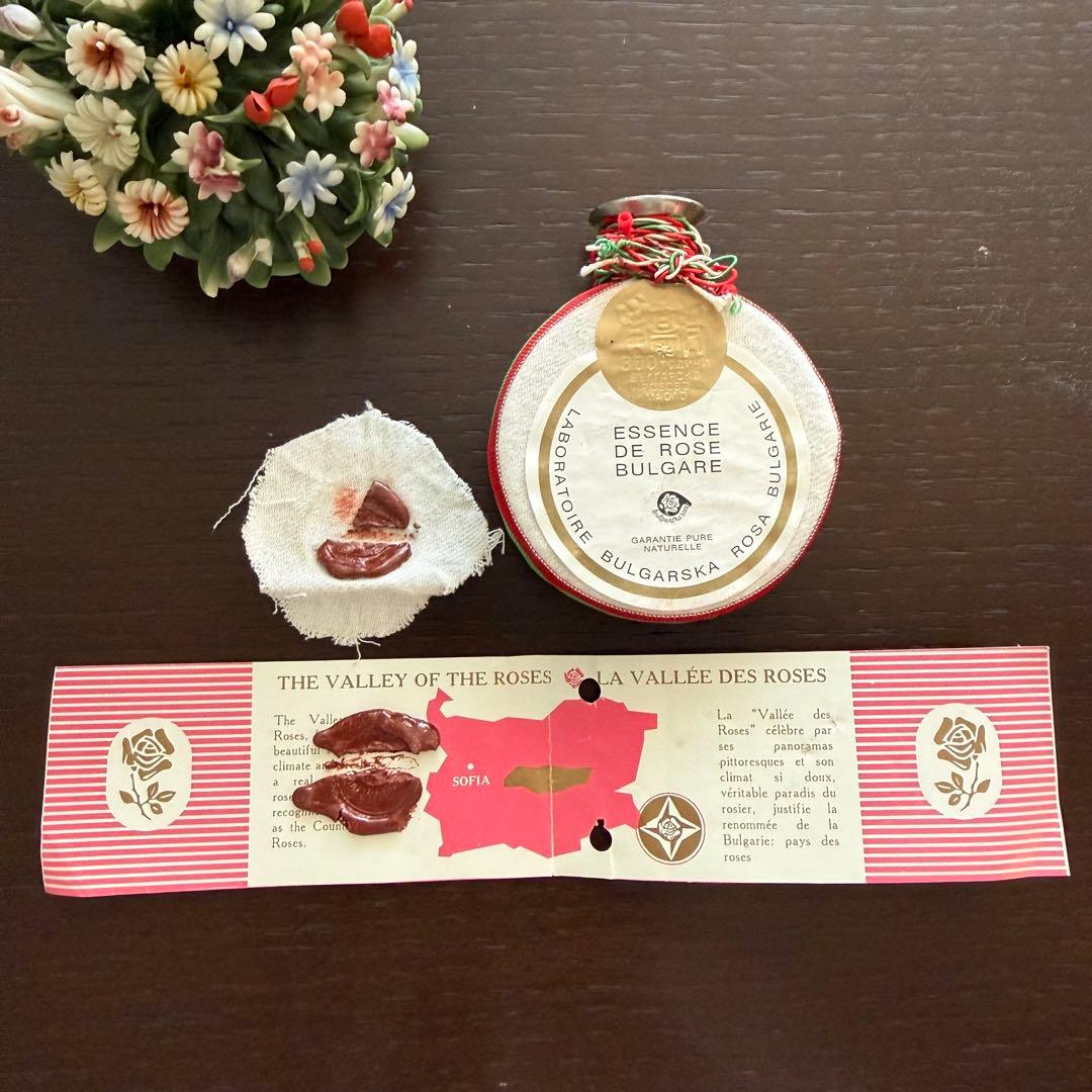 ブルガリア ローズオイル ローズオットー 未開封 50g 証明書付 直輸入品