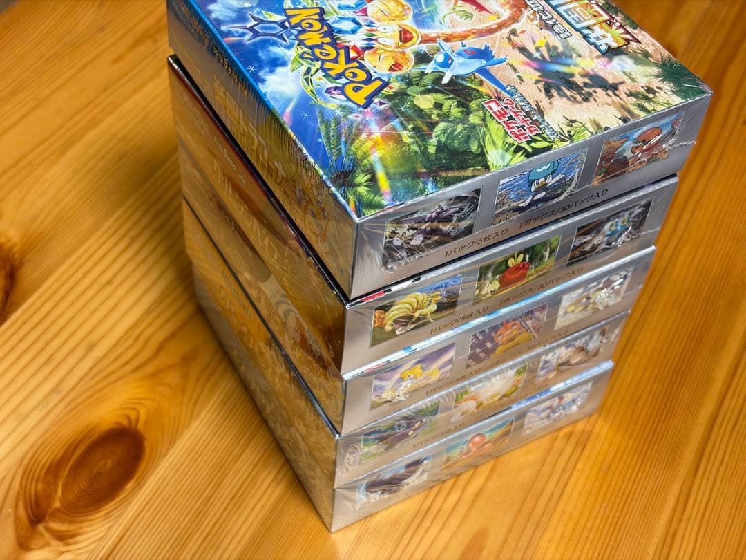 ポケモンカード box シュリンク付 まとめ売り