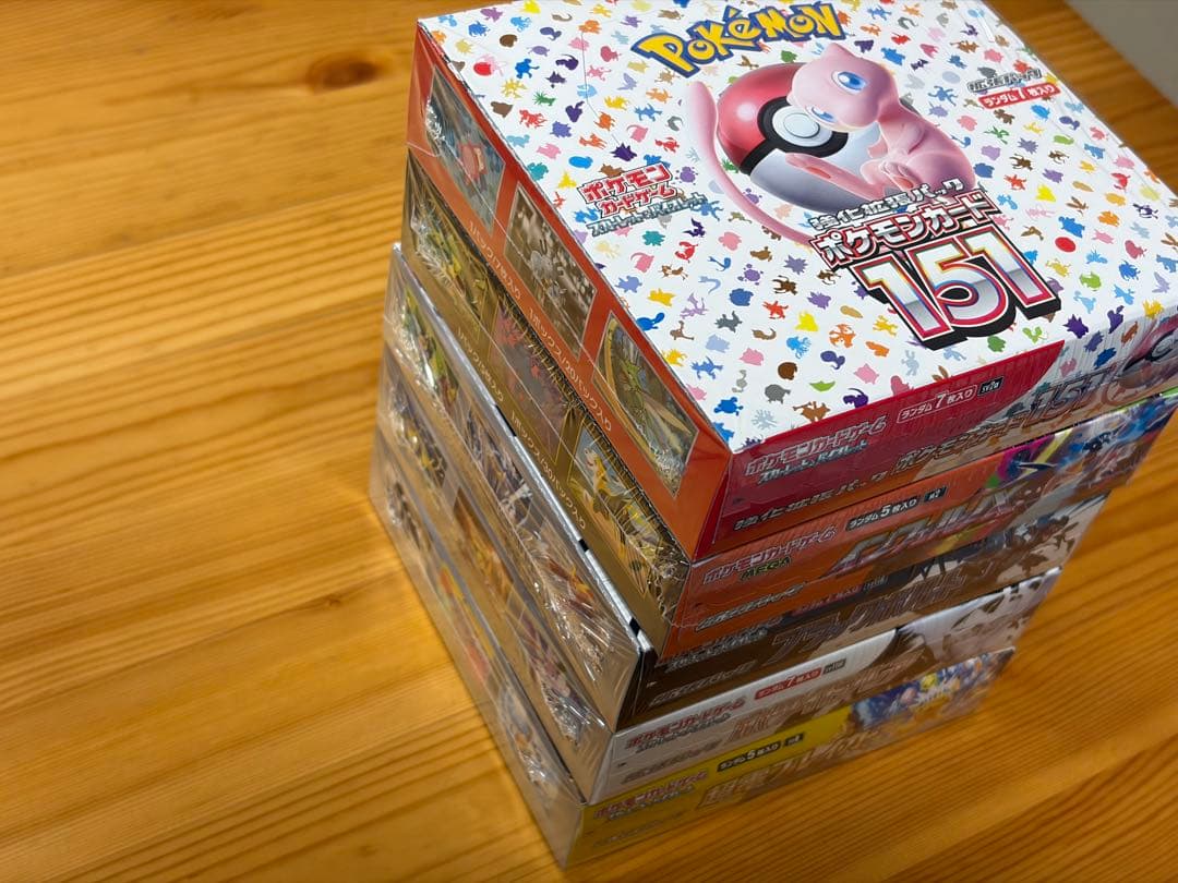 ポケモンカード box シュリンク付 まとめ売り