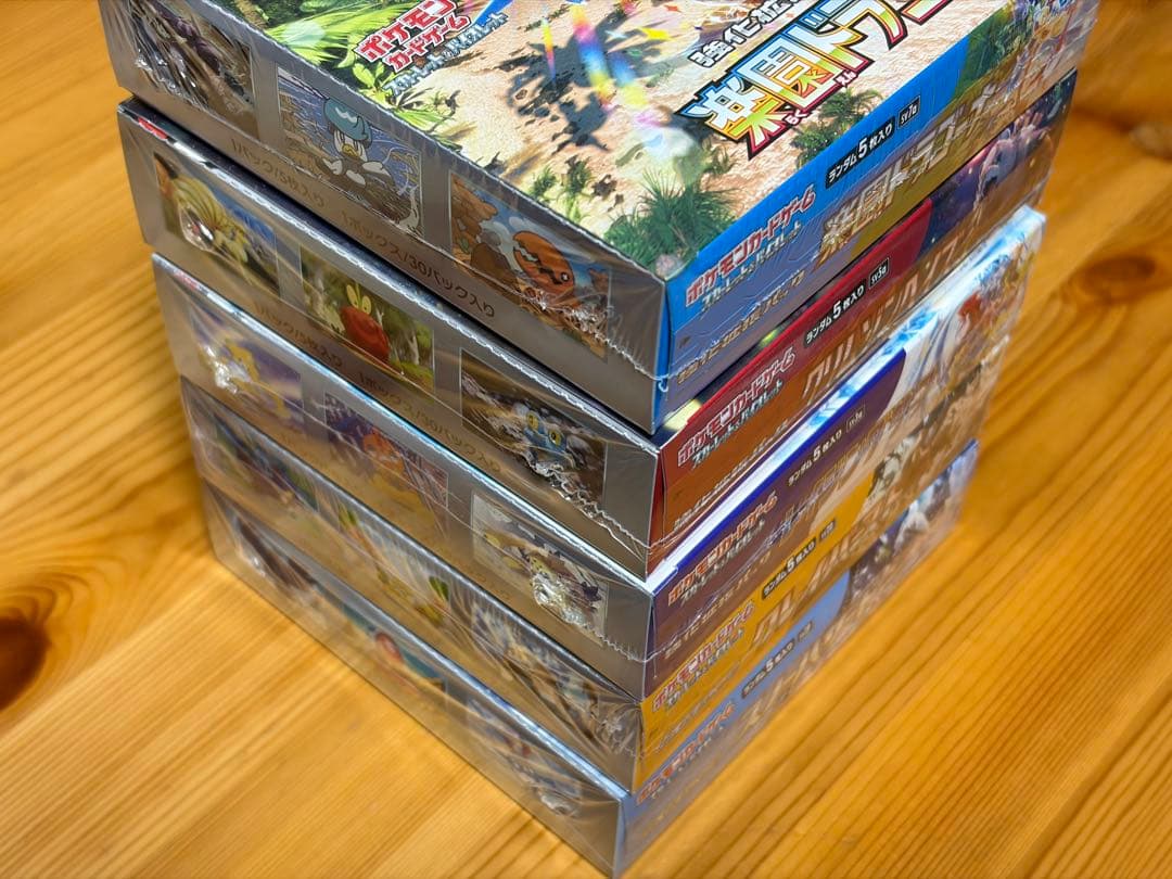 ポケモンカード box シュリンク付 まとめ売り