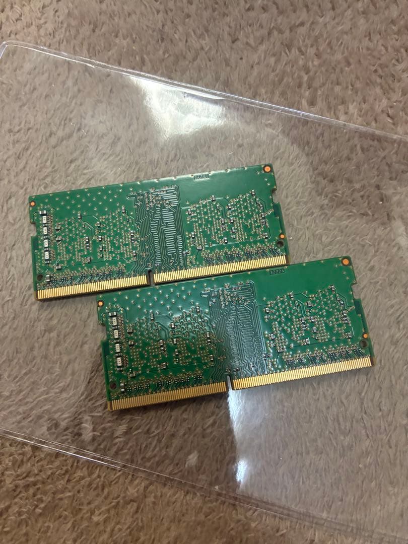 Micron製 PC4-3200AA-SC0-13 1Rx16. 8GB 2枚