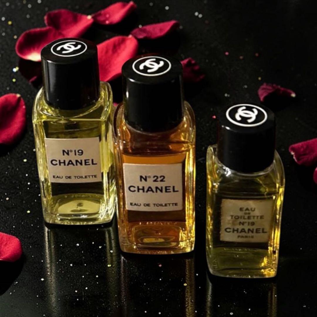 CHANEL 香水 四角形ボトル 【ヴィンテージ品】７点