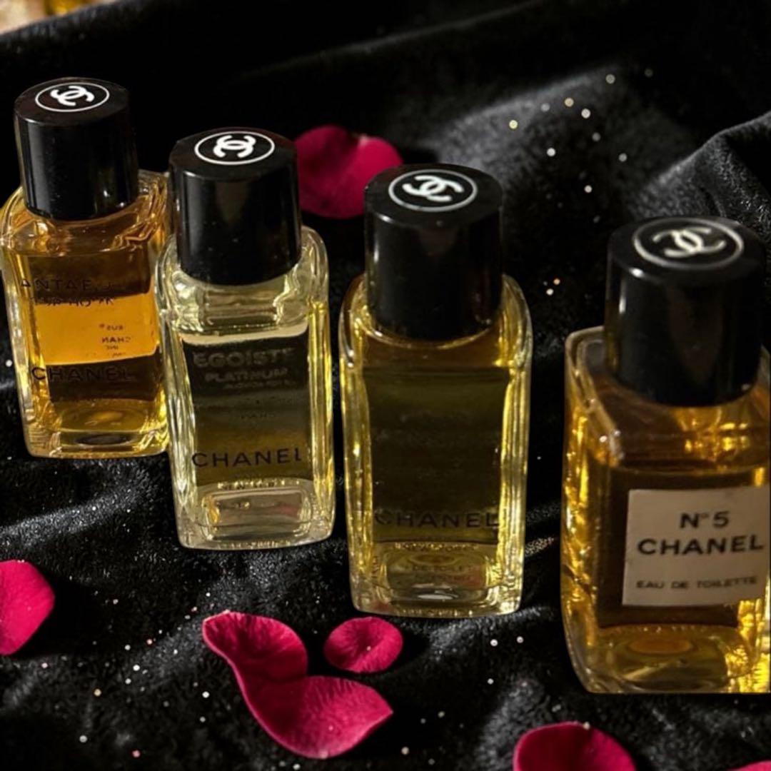 CHANEL 香水 四角形ボトル 【ヴィンテージ品】７点